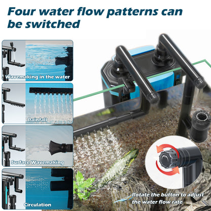 External Hang On Aquarium Filter 6W