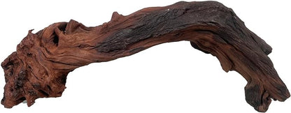 Natural Driftwood for Aquarium Decor, W21×D7×H8 Large Drift Wood Decorations for Reptile Hide, Fish Tank