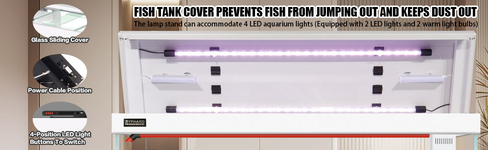 All in One Aquarium, 135 Gallon Ultra Clear Fish Tank