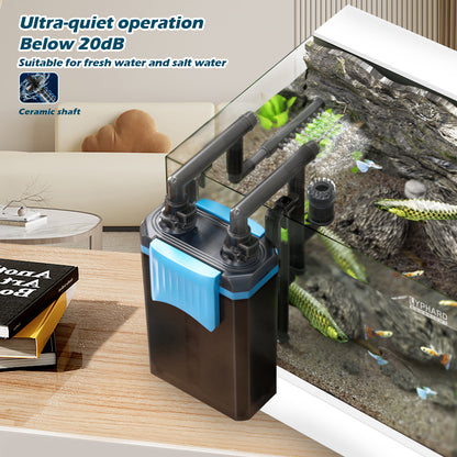 External Hang On Aquarium Filter 6W