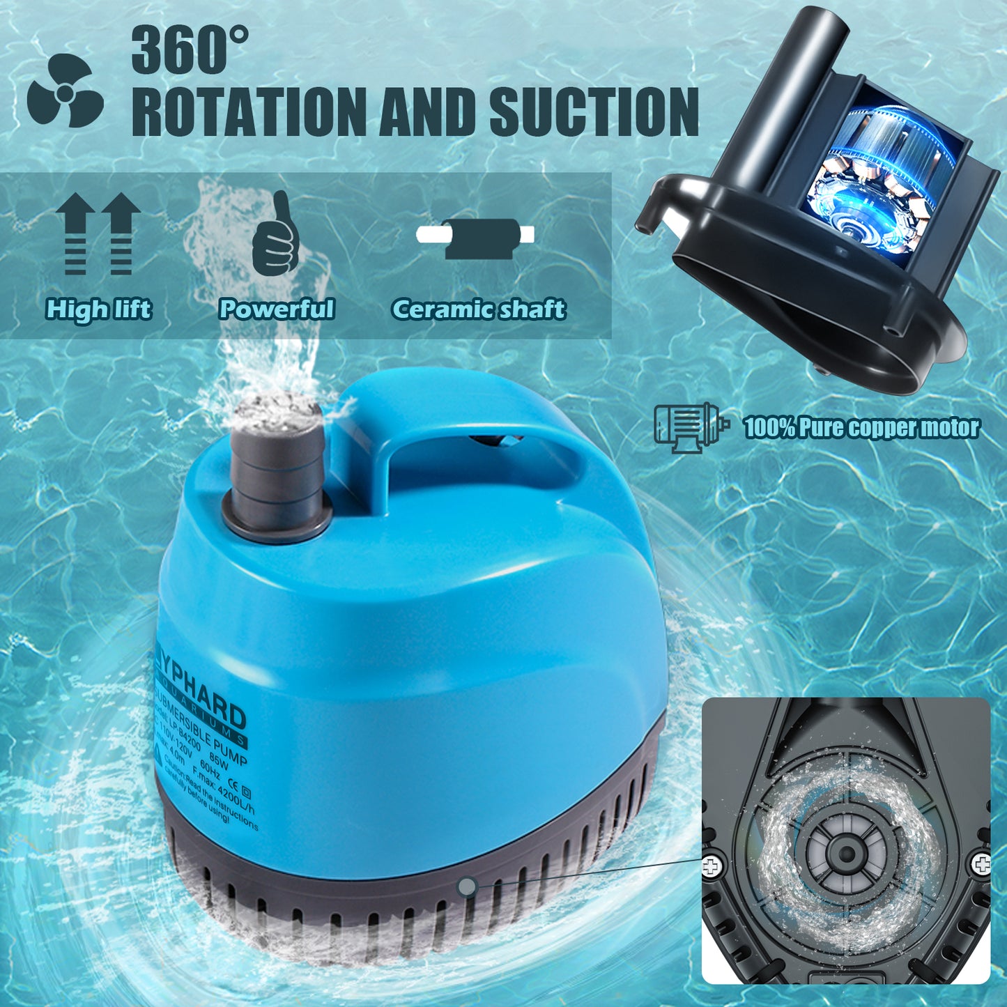 Submersible Water Pump 60W