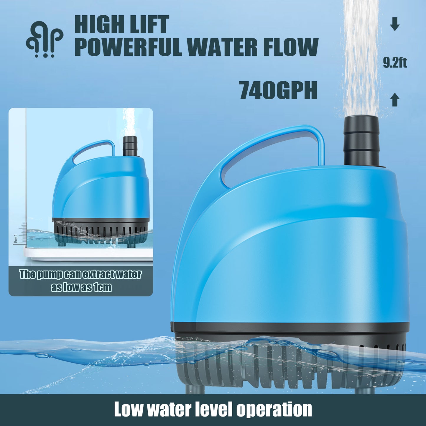 Submersible Water Pump 60W
