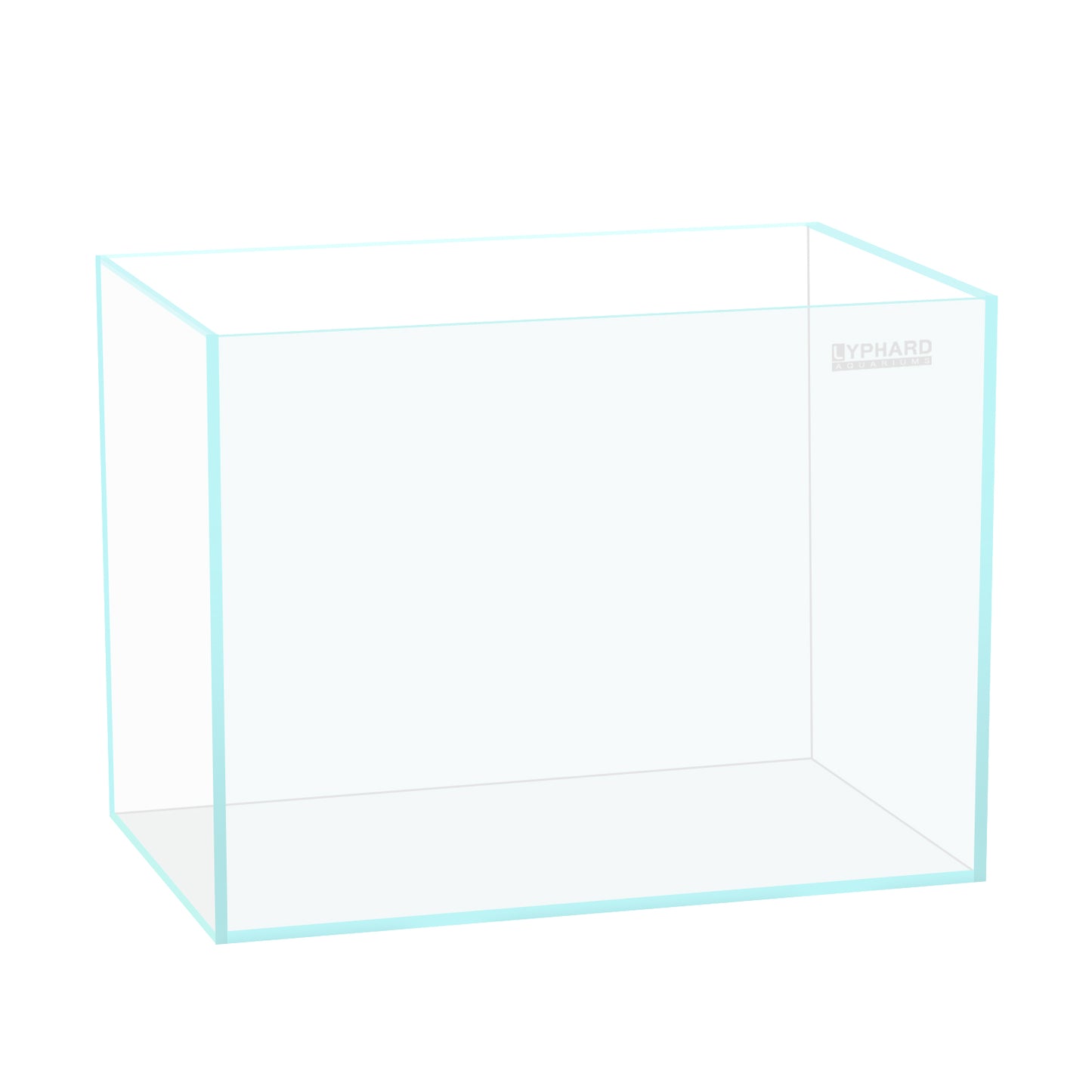 Ultra White Clear Glass Low Iron Aquarium Tank 2.9 Gal