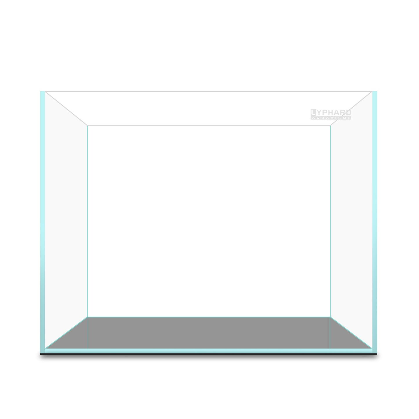 Ultra White Clear Glass Low Iron Aquarium Tank 2.9 Gal