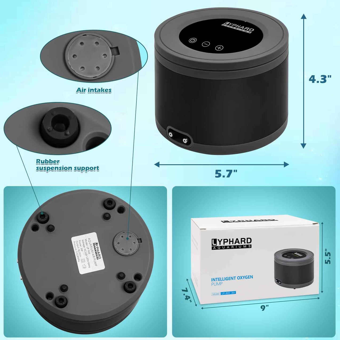 Intelligent Oxygen Pump 8W