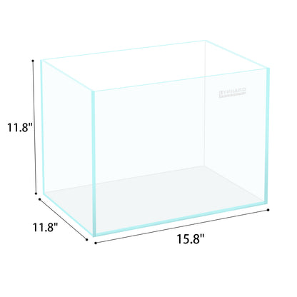 Ultra White Clear Glass Low Iron Aquarium Tank 9 Gal